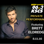 KSCS Private Performance with Brett Eldredge!